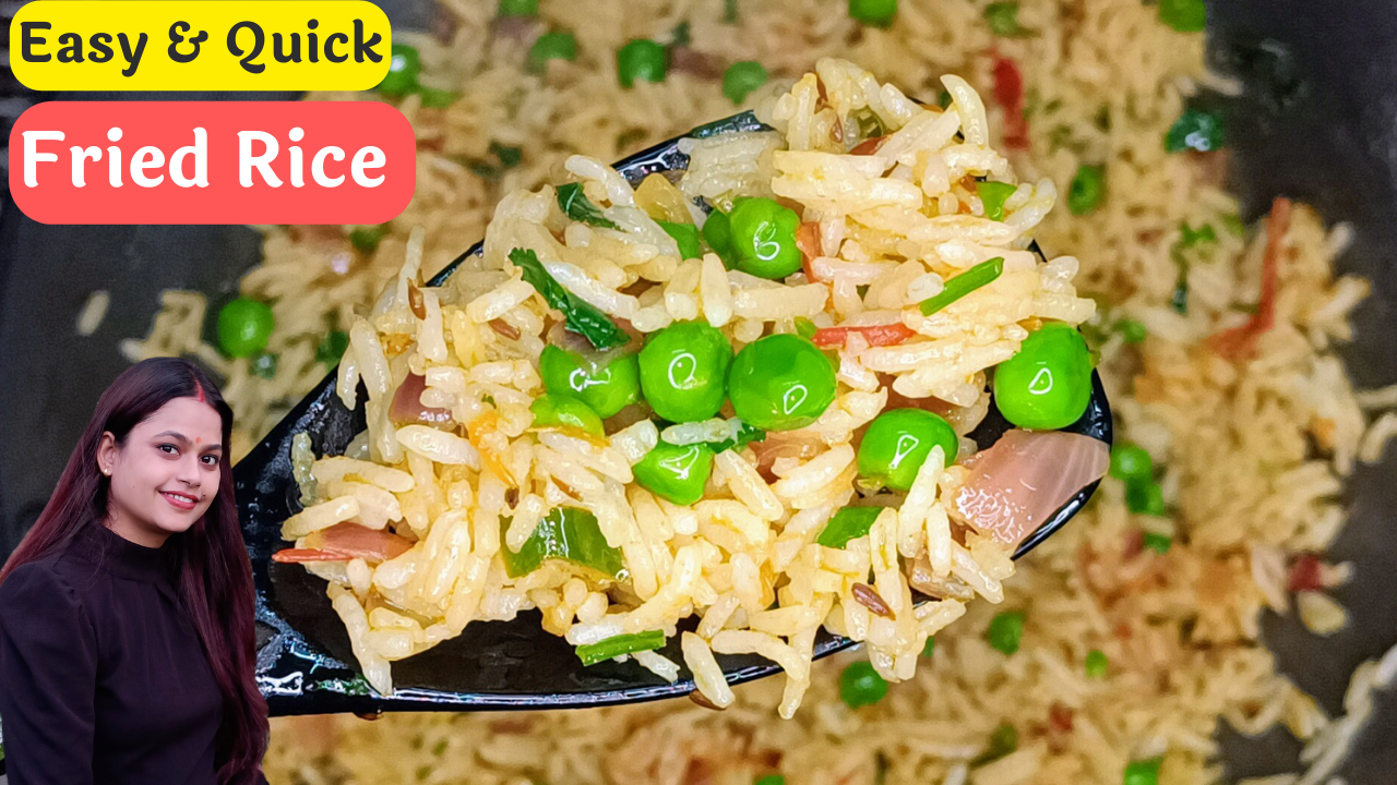 Vegetable fried rice Recipe Indian style - Aayansh Kitchen