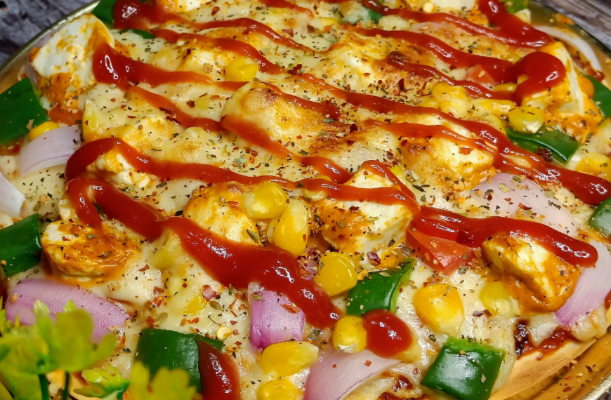 Tandoori Paneer Pizza Recipe - Aayansh Kitchen