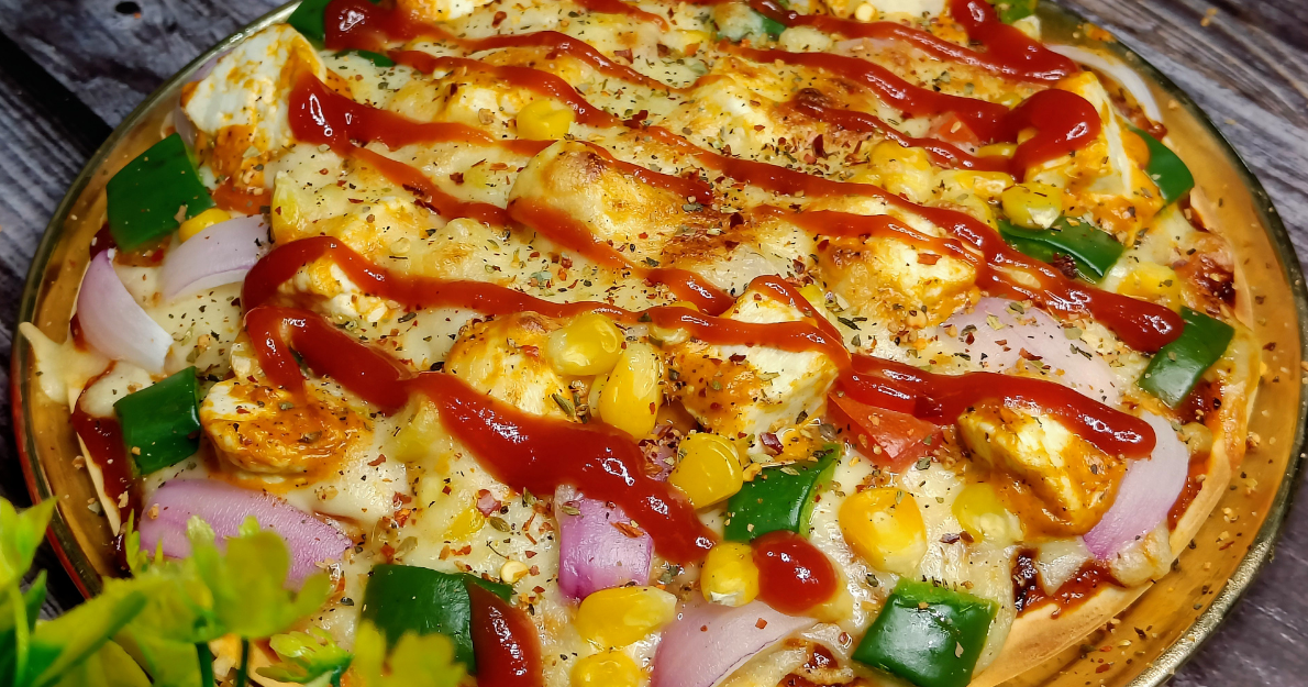 Tandoori Paneer Pizza Recipe - Aayansh Kitchen