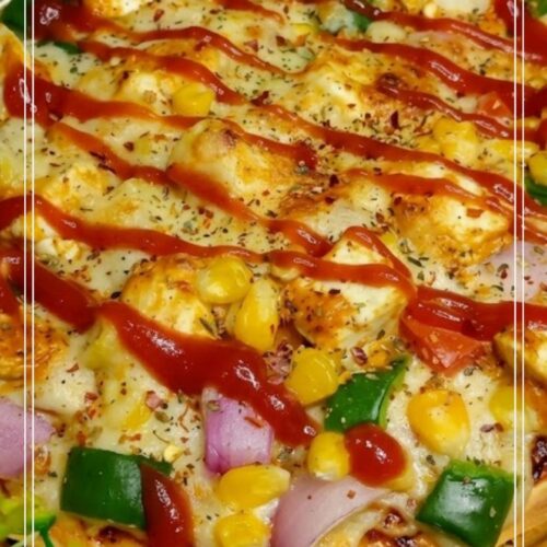 Tandoori Paneer pizza Recipe