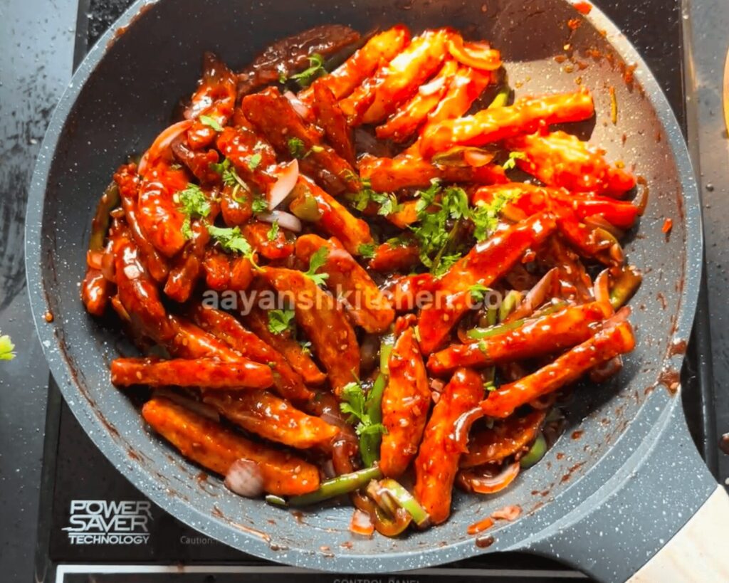 Crispy Chilli Potato Recipe | Aloo Chilli