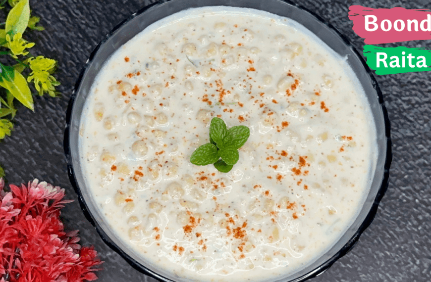 Boondi Raita Recipe - Aayansh Kitchen