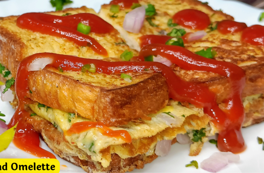 Bread Omelette Recipe Indian Style - Aayansh kitchen
