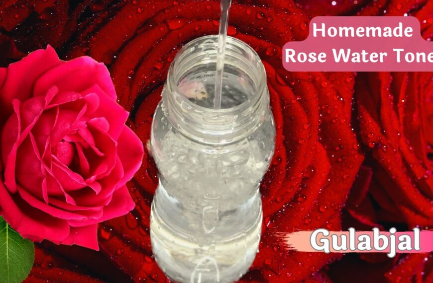 Make Rose water Toner at Home