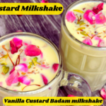 Custard Badam Milkshake - Aayansh Kitchen