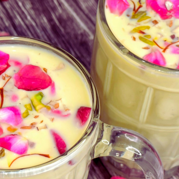 Custard Badam Milkshake - Aayansh Kitchen