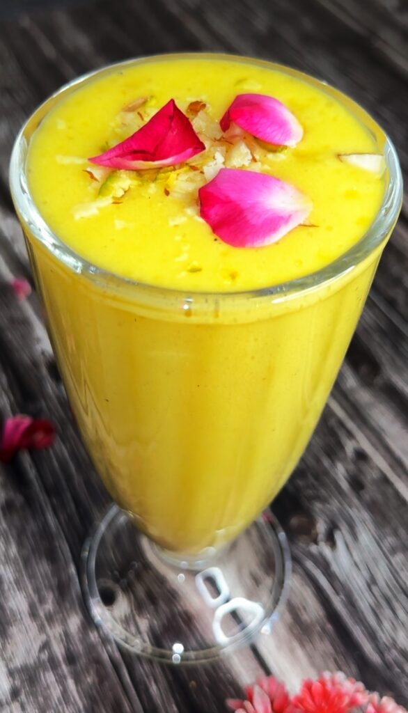 Mango Milkshake without Ice cream