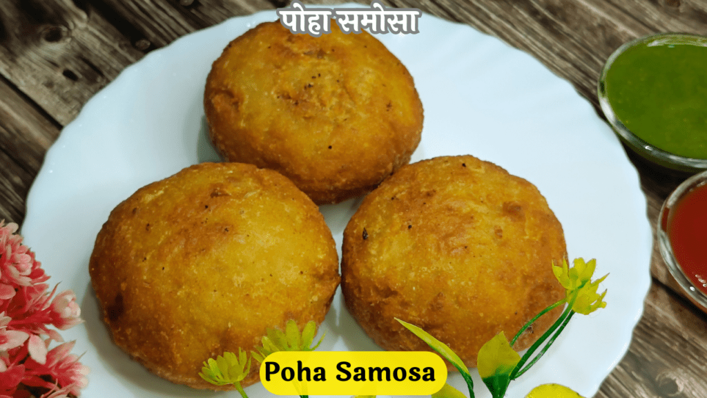 Poha Samosa - Aayansh Kitchen