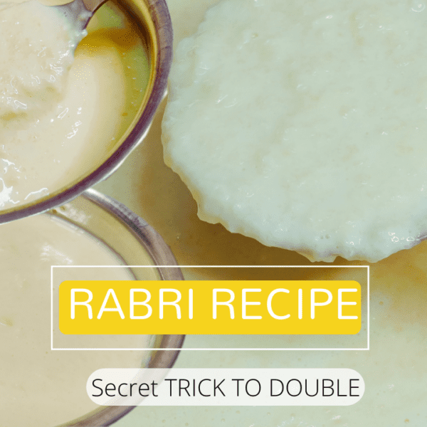 Rabri Recipe or Rabdi Recipe - Aayansh kitchen