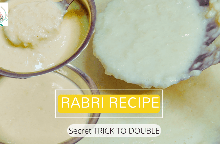 Rabri Recipe or Rabdi Recipe - Aayansh kitchen