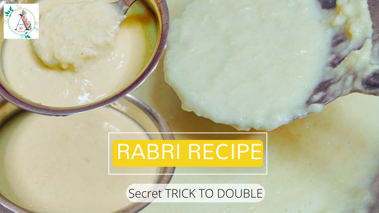 Rabri Recipe or Rabdi Recipe - Aayansh kitchen