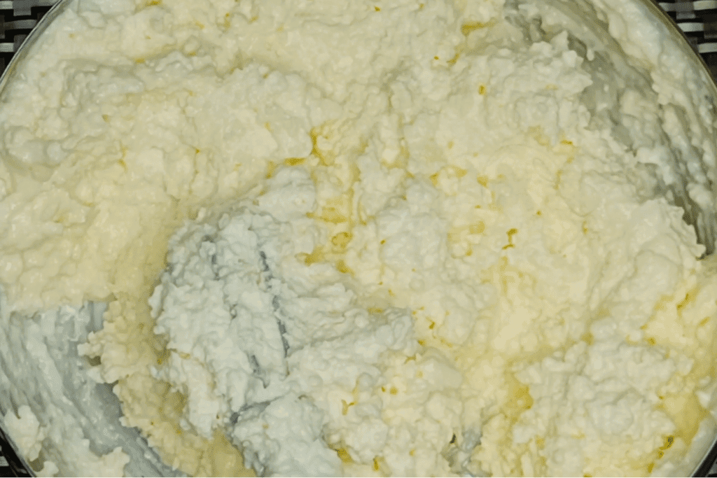 making butter from malai