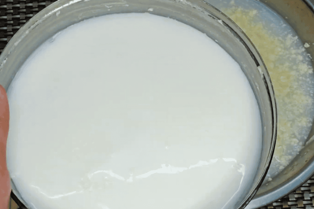 making buttermilk from butter