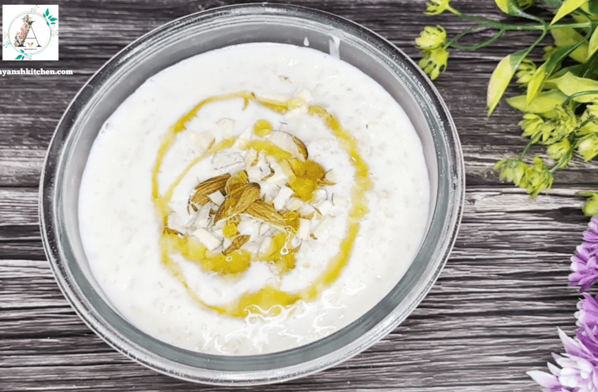Oats Porridge - Aayansh Kitchen