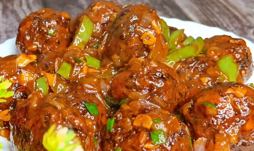 Veg Manchurian Dry Recipe