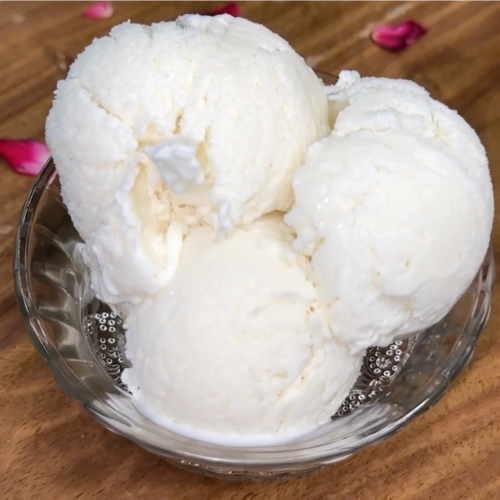 Vanilla Ice Cream Recipe - Aayansh Kitchen