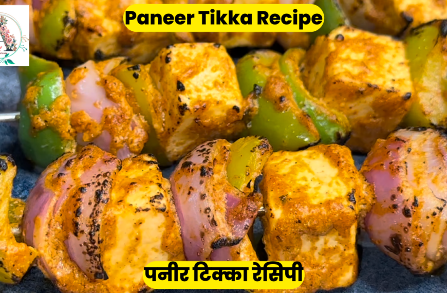 Paneer Tikka Recipe - Aayansh Kitchen