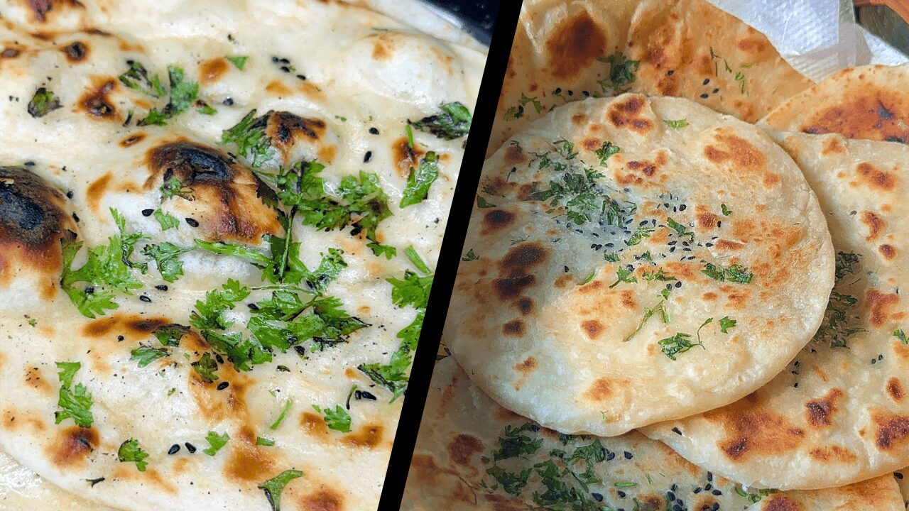Butter Naan Recipe | Mini Naan