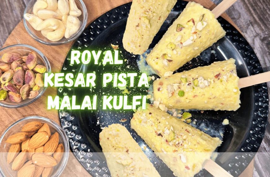 Kesar Pista Kulfi Recipe