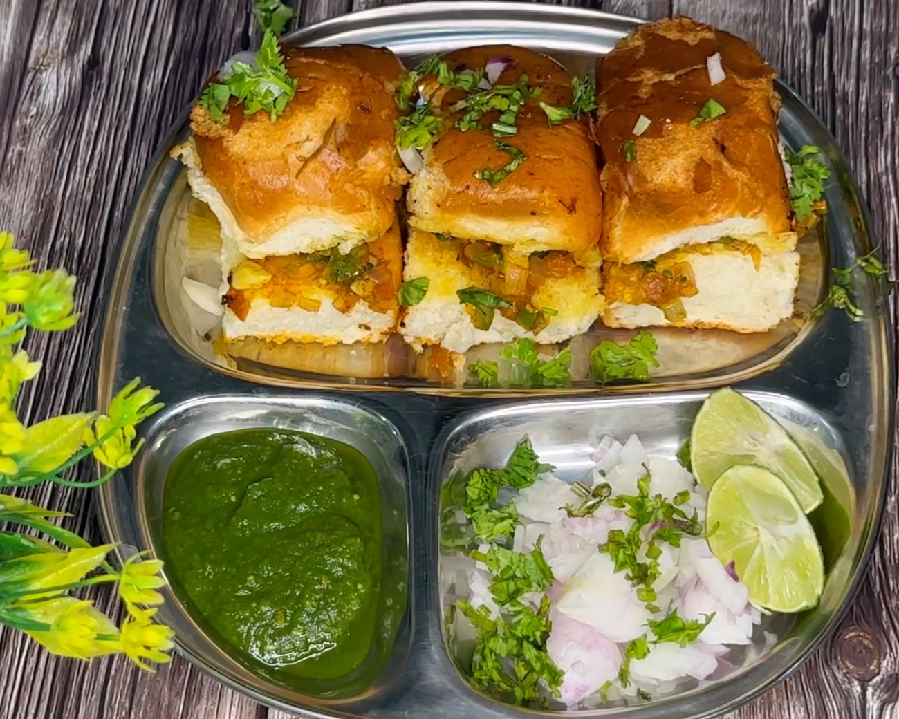 Masala Pav Recipe - Aayansh Kitchen