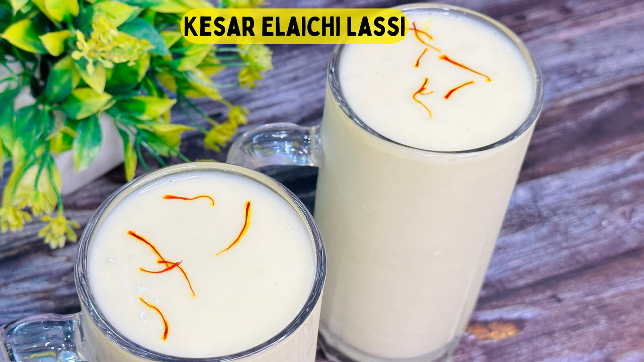 Kesar Elaichi Lassi Recipe