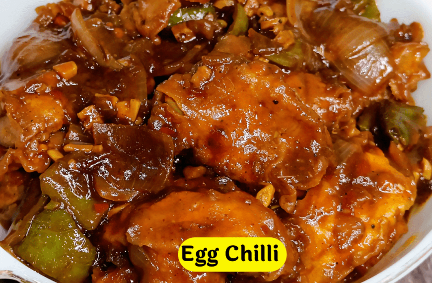 Egg Chilli Recipe - Aayansh Kitchen