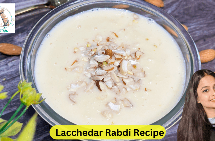 Lacchedar Rabdi Recipe - Aayansh kitchen