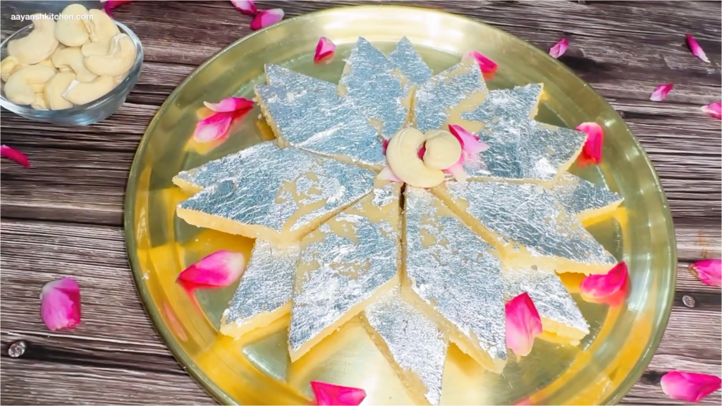 Kaju Katli Recipe