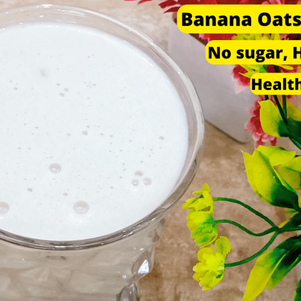 Banana Oat Smoothie for weight loss