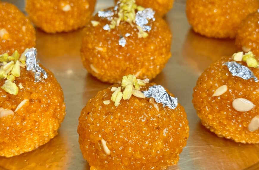 Motichur Laddu Recipe | Motichoor Ladoo