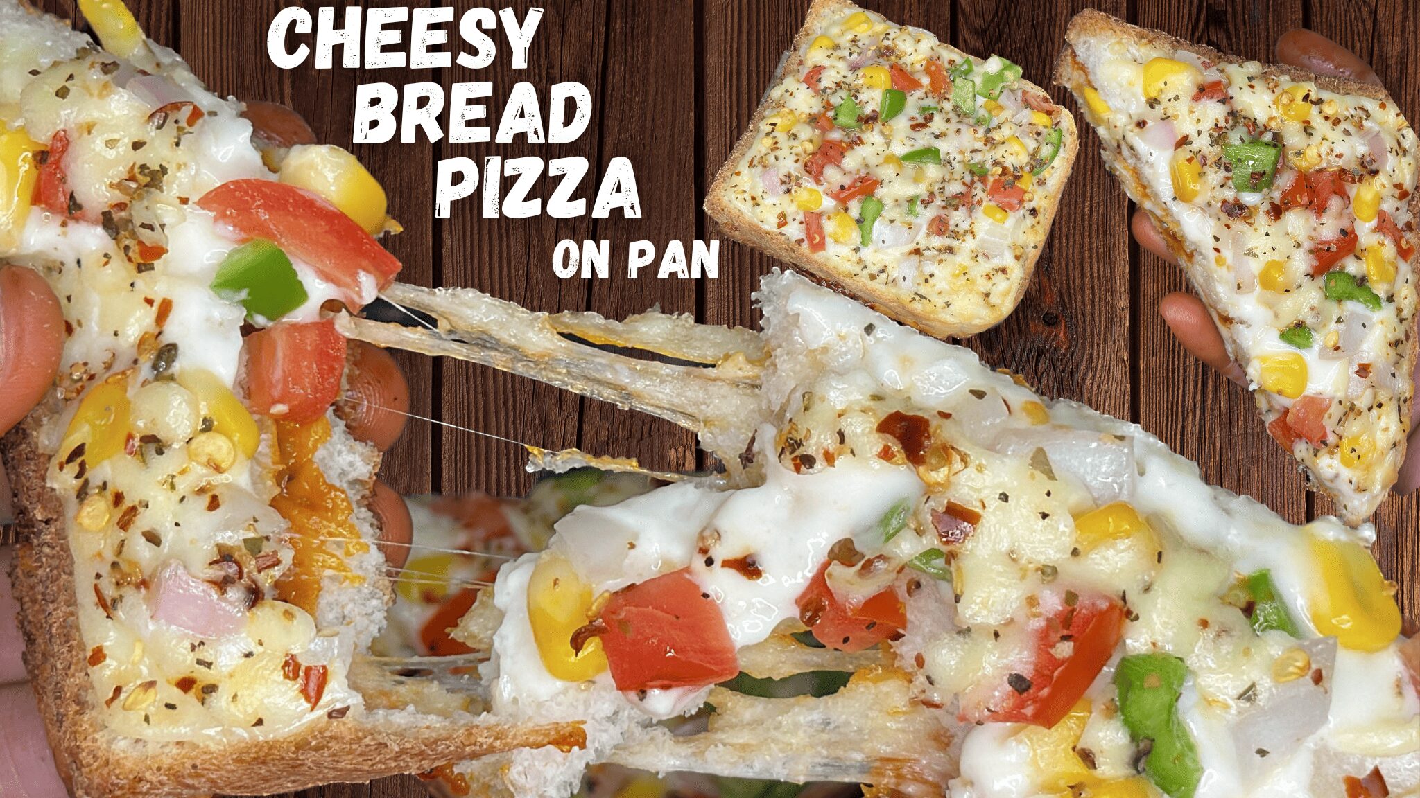 Bread Pizza Recipe on Tawa
