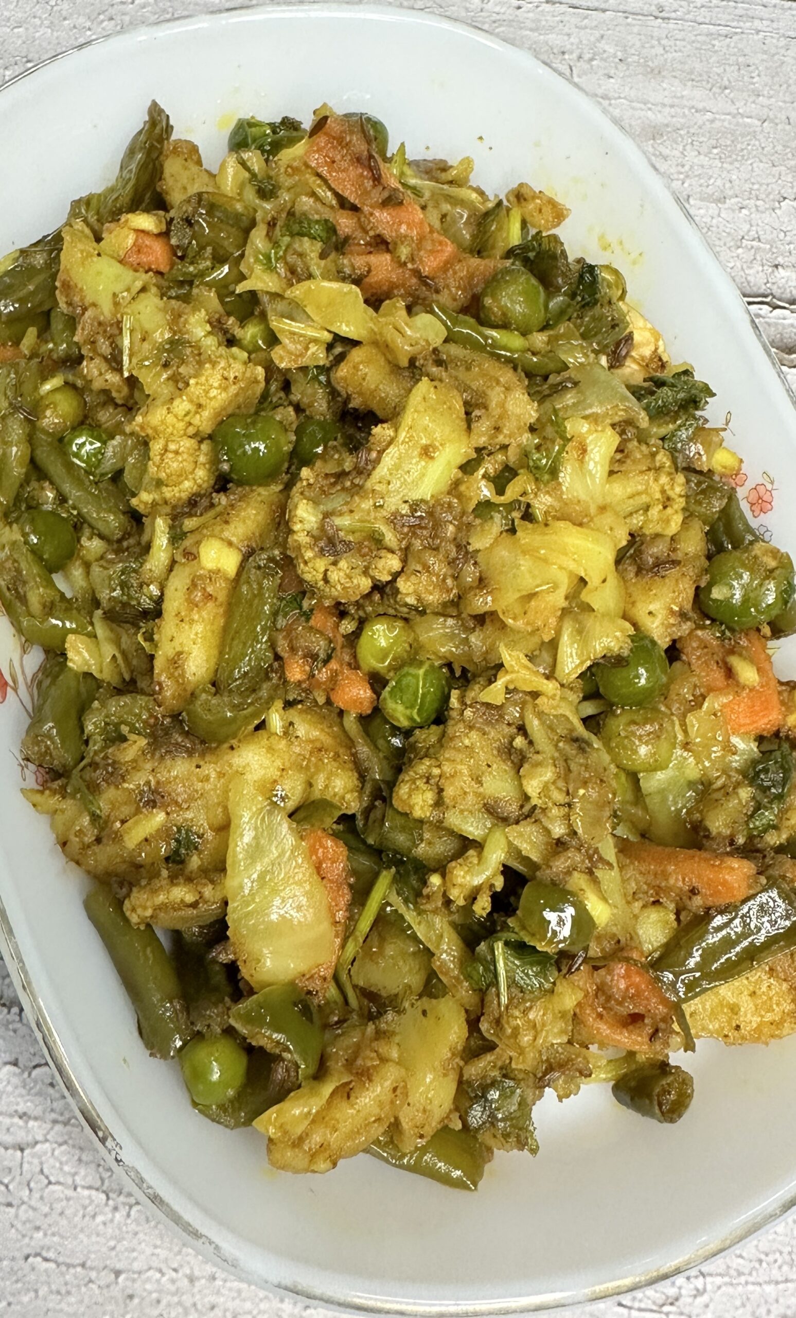 Dry Mix Veg recipe
