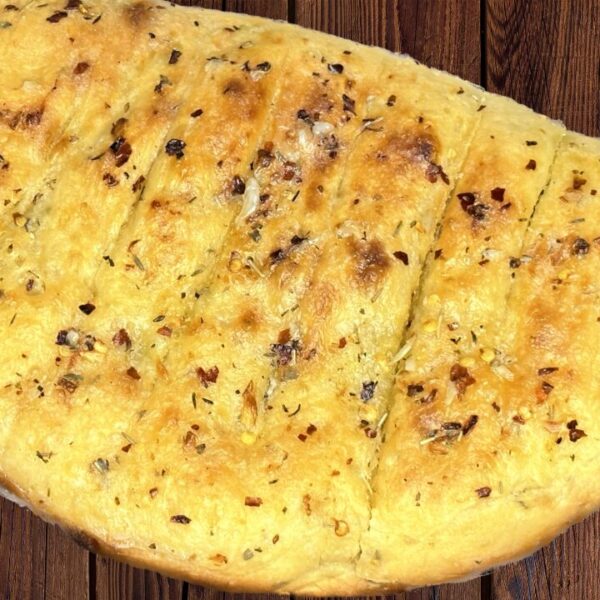 Cheese Garlic Bread Recipe in Pan