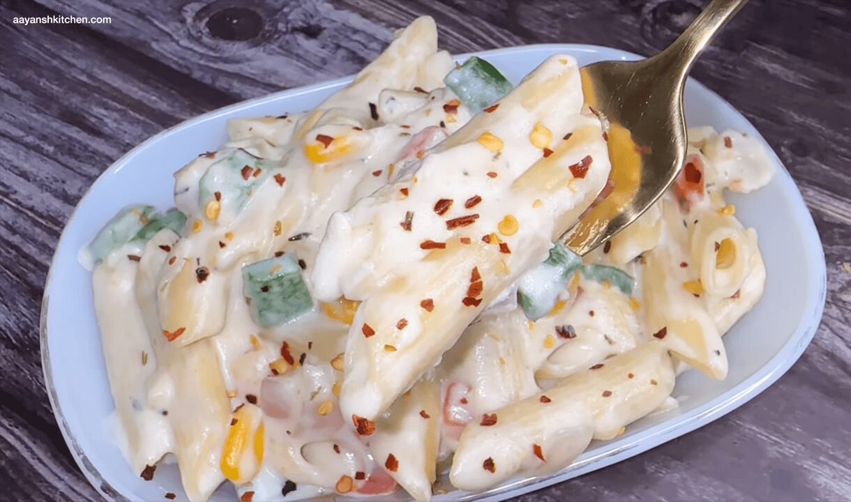 White Sauce Pasta Recipe