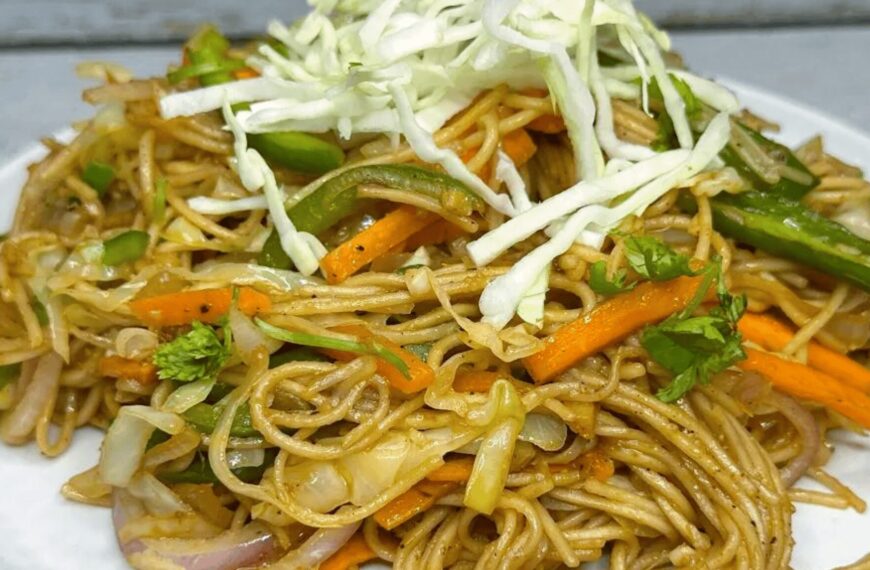 Vegetable Chow Mein Recipe