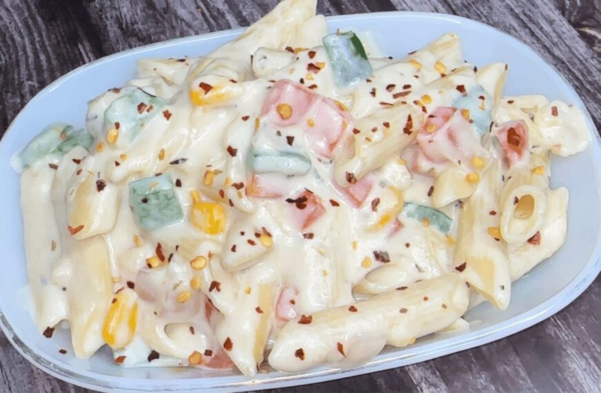 White Sauce Pasta Recipe