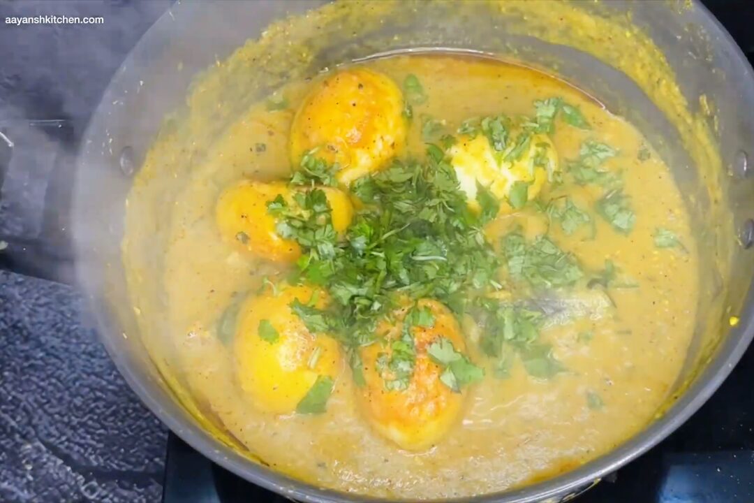 Mughlai Egg Curry Recipe