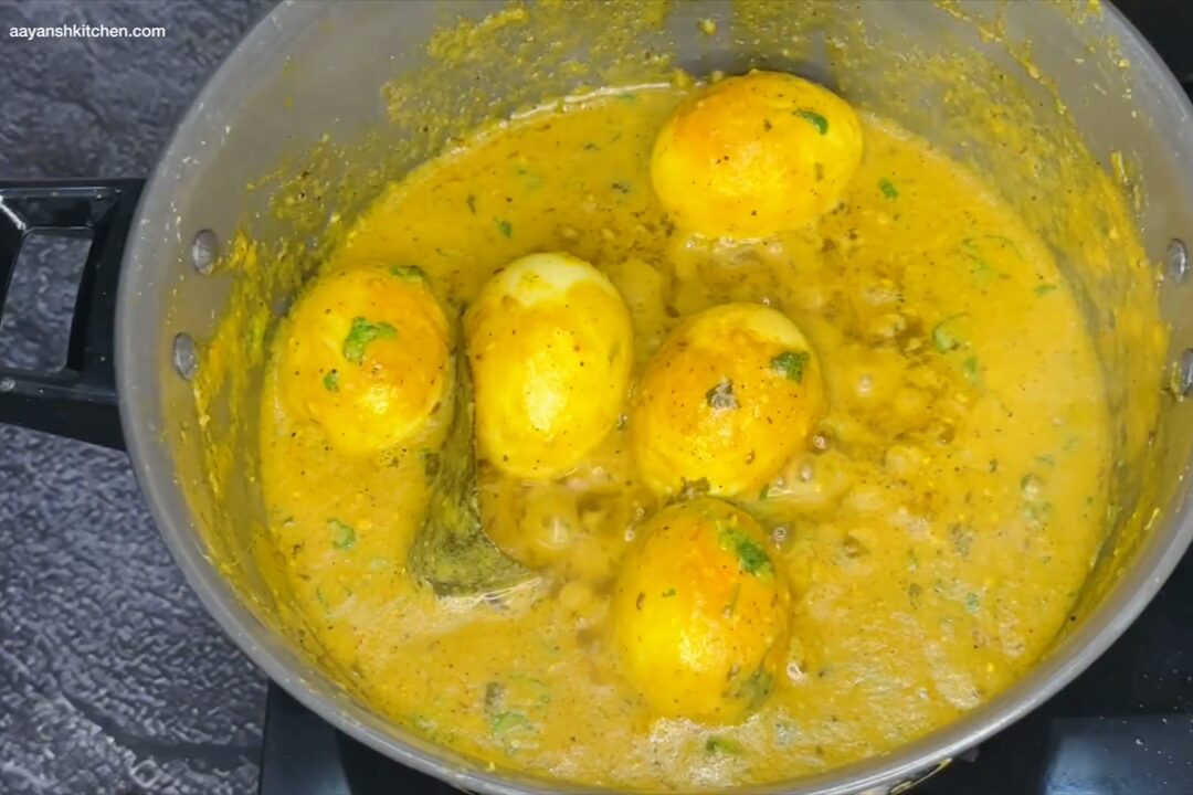 Mughlai Egg Curry Recipe