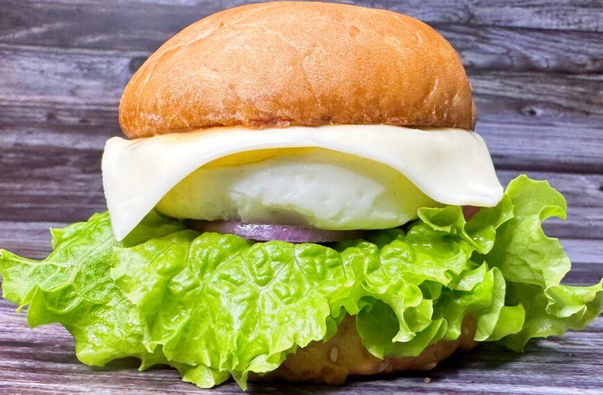 Egg Burger Recipe: Anda Cheese Burger Recipe