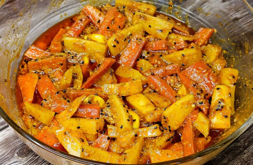 Mix Veg Pickle Recipe | Mixed Vegetable Achar