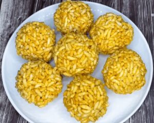 Murmura Ladoo Recipe