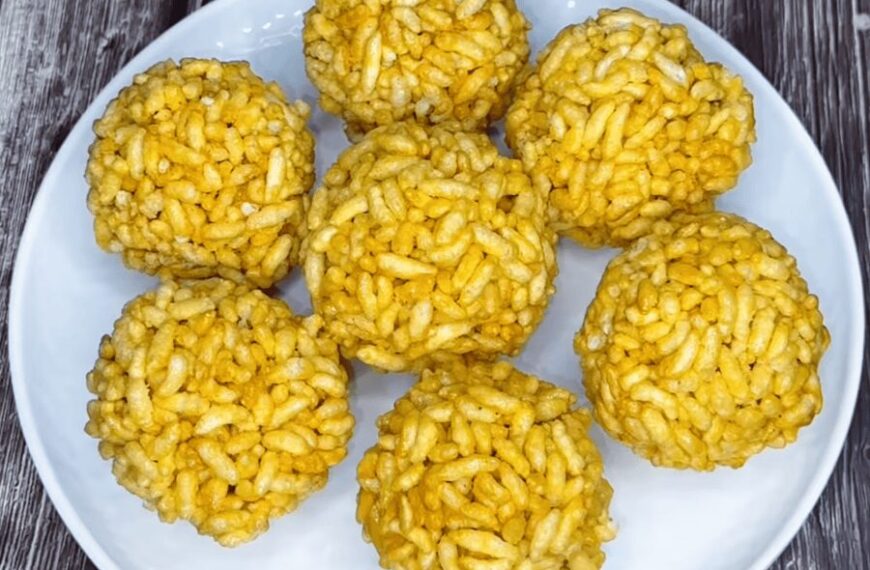 Murmura Ladoo Recipe