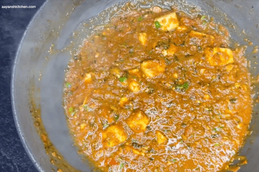 Dhaba style Paneer Masala