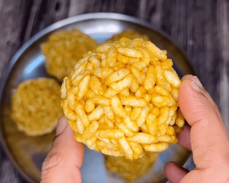 Murmura Ladoo Recipe