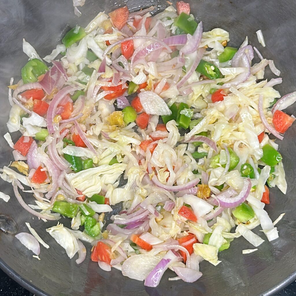 add veggies