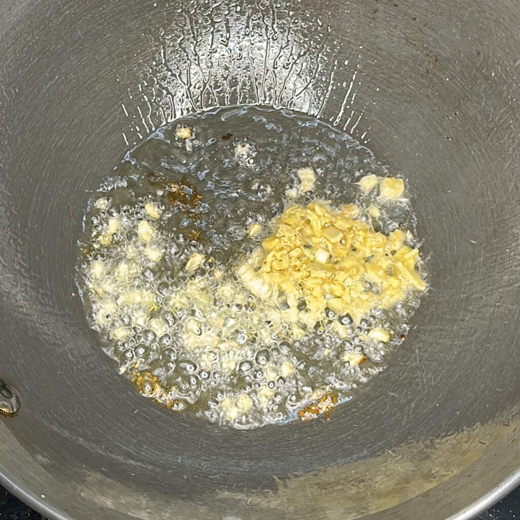 ginger & garlic