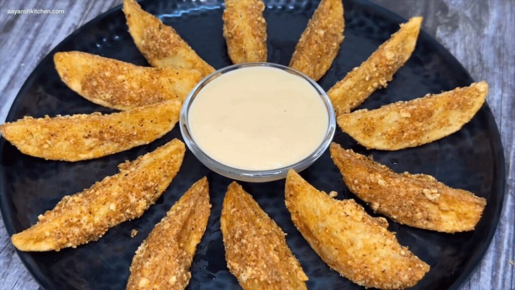 Garlic Potato Wedges