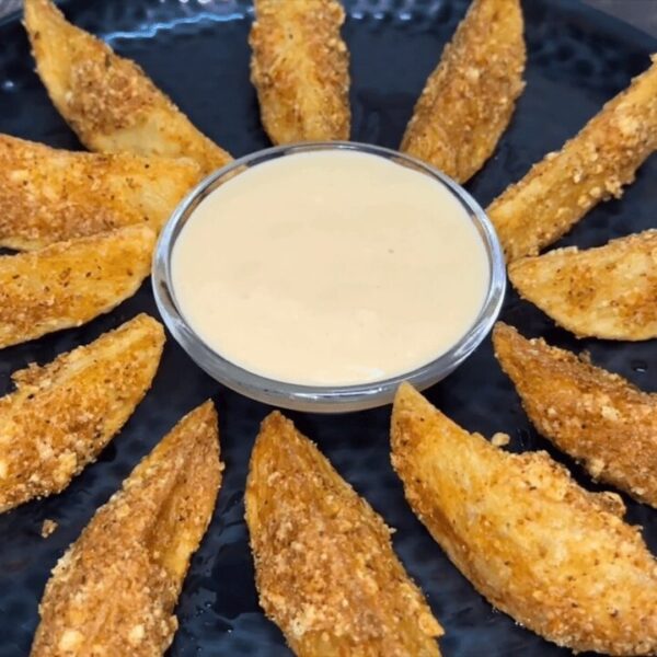 Garlic Potato Wedges