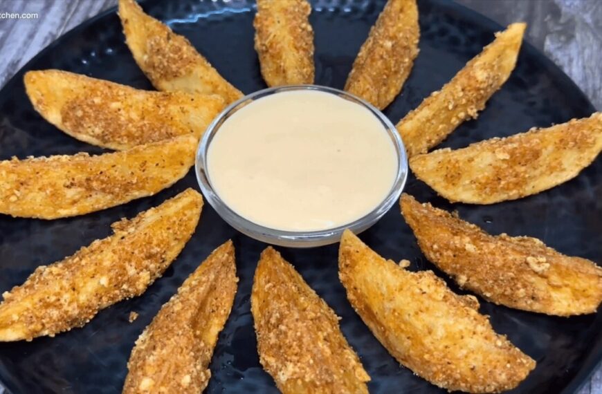 Garlic Potato Wedges