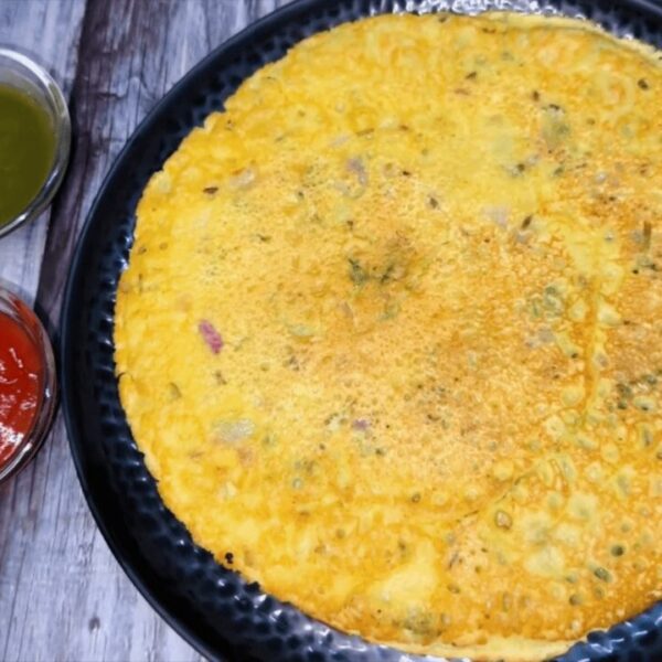 Veg Omelette Recipe: Eggless Omelette